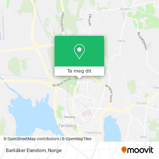 Barkåker Eiendom kart