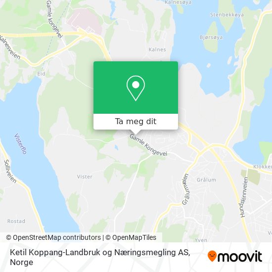 Ketil Koppang-Landbruk og Næringsmegling AS kart