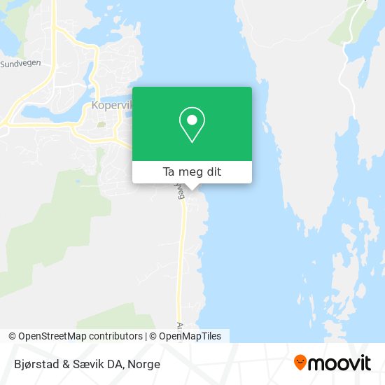 Bjørstad & Sævik DA kart
