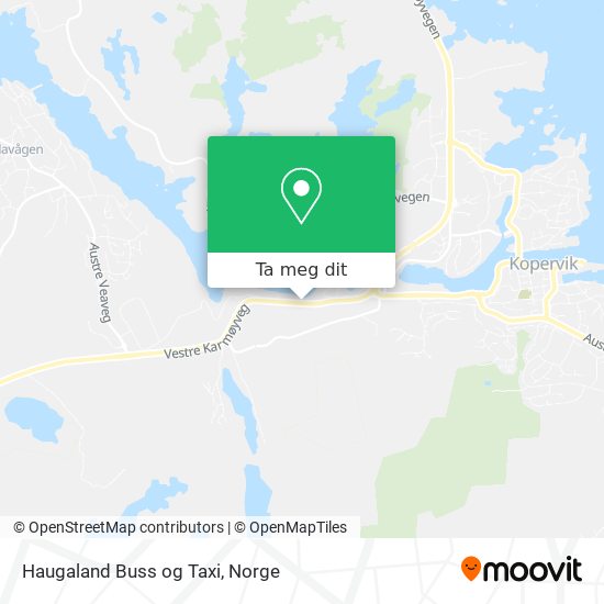 Haugaland Buss og Taxi kart