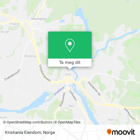 Kristiania Eiendom kart