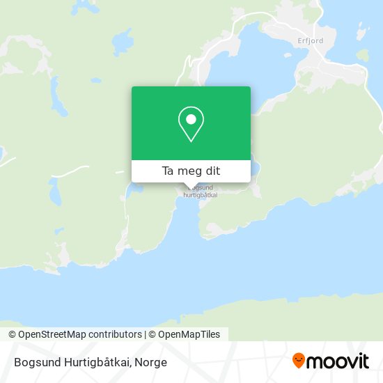 Bogsund Hurtigbåtkai kart