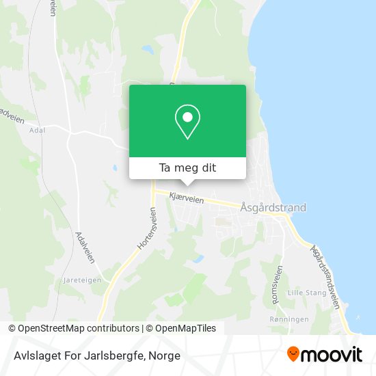Avlslaget For Jarlsbergfe kart