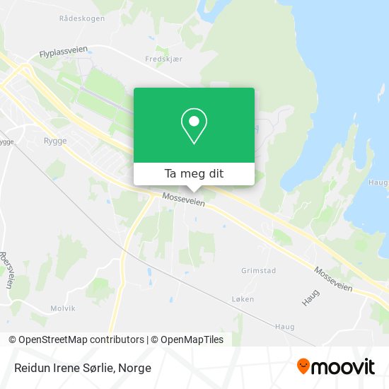 Reidun Irene Sørlie kart