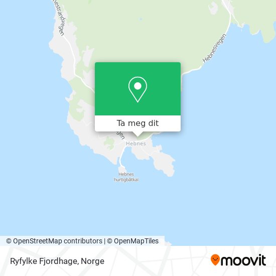 Ryfylke Fjordhage kart