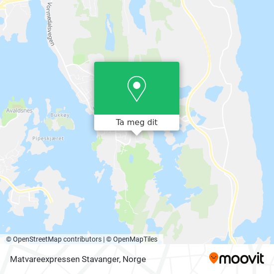 Matvareexpressen Stavanger kart