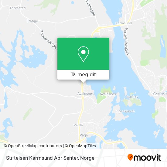 Stiftelsen Karmsund Abr Senter kart