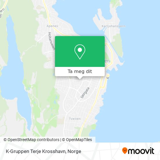 K-Gruppen Terje Krosshavn kart