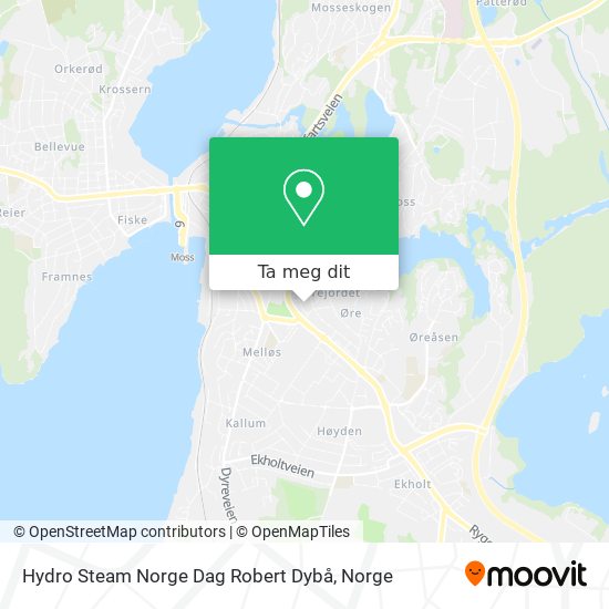 Hydro Steam Norge Dag Robert Dybå kart