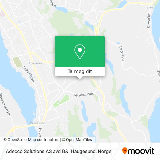 Adecco Solutions AS avd B&i Haugesund kart