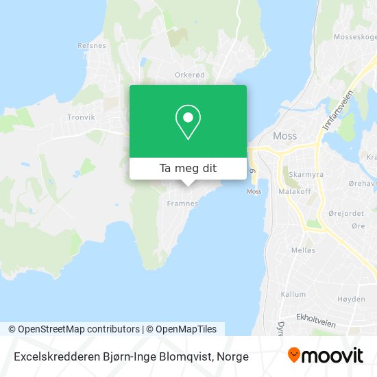 Excelskredderen Bjørn-Inge Blomqvist kart