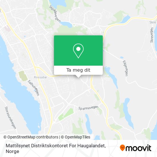 Mattilsynet Distriktskontoret For Haugalandet kart