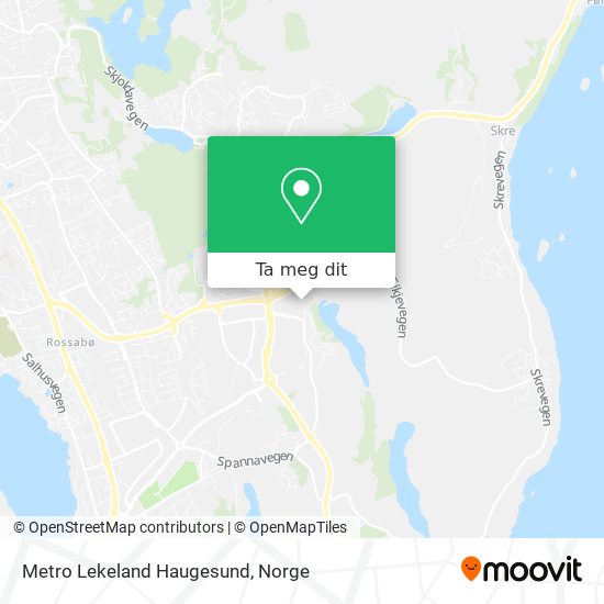 Metro Lekeland Haugesund kart