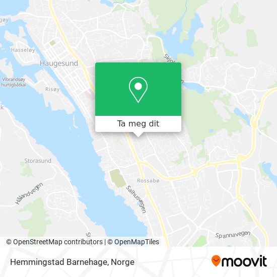 Hemmingstad Barnehage kart