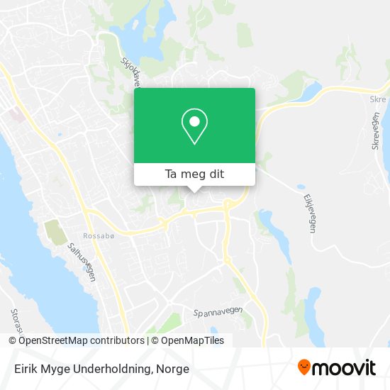 Eirik Myge Underholdning kart