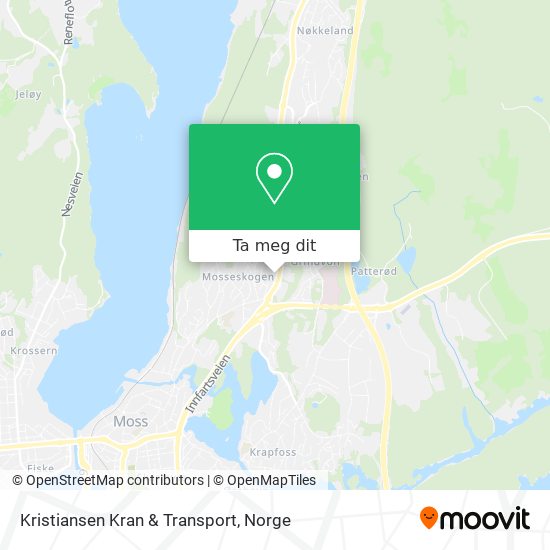 Kristiansen Kran & Transport kart