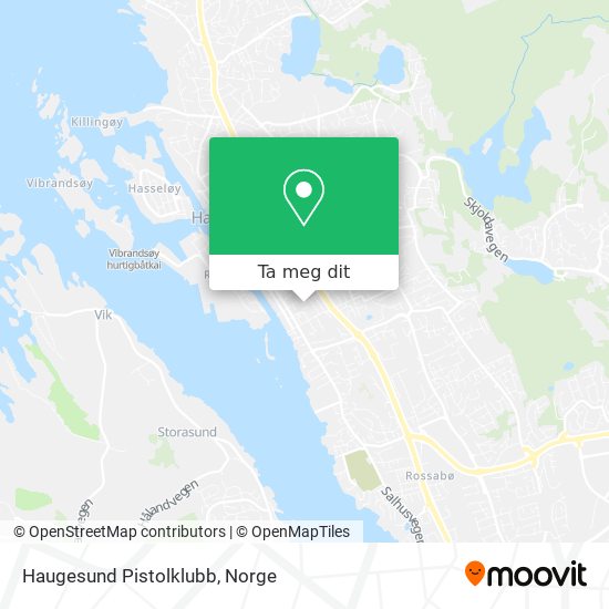 Haugesund Pistolklubb kart