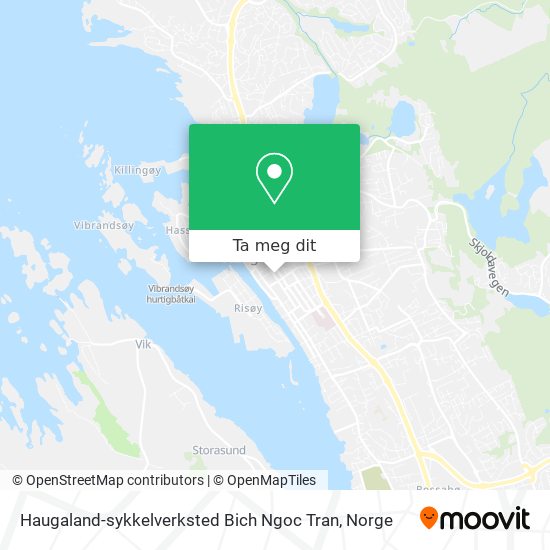 Haugaland-sykkelverksted Bich Ngoc Tran kart