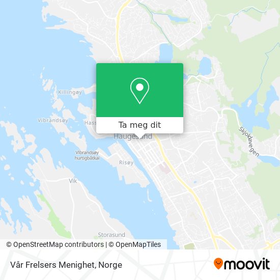 Vår Frelsers Menighet kart