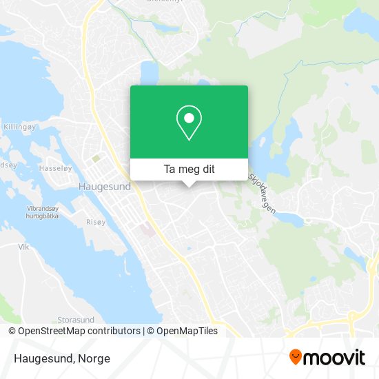 Haugesund kart