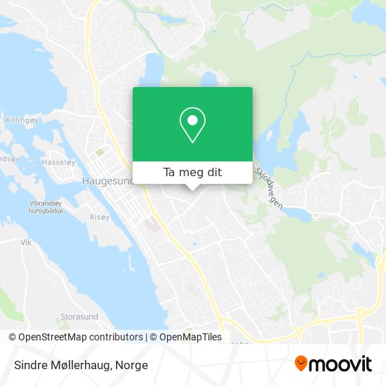 Sindre Møllerhaug kart