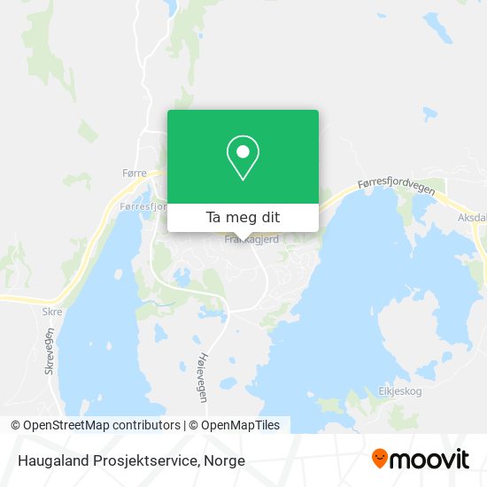 Haugaland Prosjektservice kart