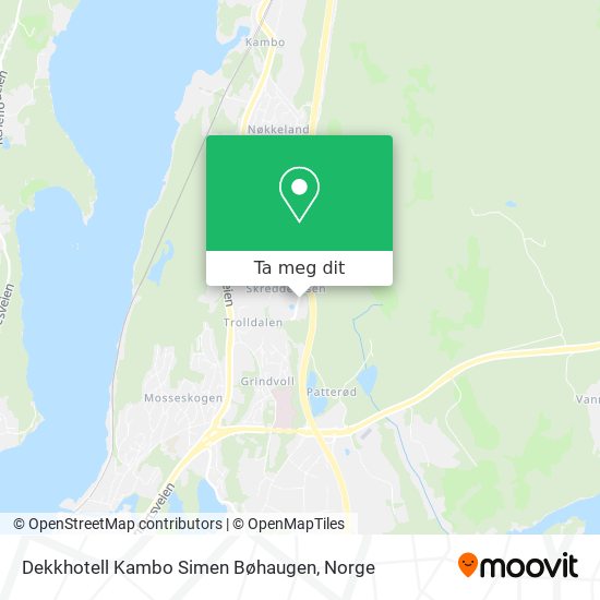 Dekkhotell Kambo Simen Bøhaugen kart