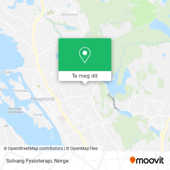 Solvang Fysioterapi kart