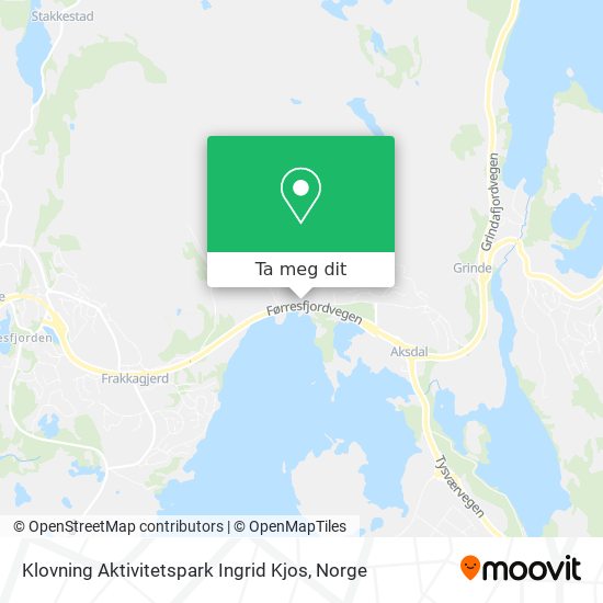 Klovning Aktivitetspark Ingrid Kjos kart