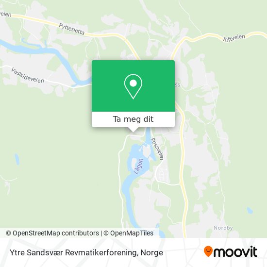 Ytre Sandsvær Revmatikerforening kart