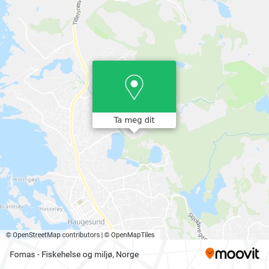 Fomas - Fiskehelse og miljø kart