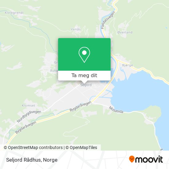 Seljord Rådhus kart