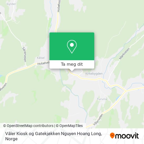 Våler Kiosk og Gatekjøkken Nguyen Hoang Long kart