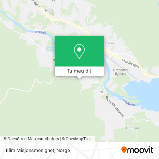 Elim Misjonsmenighet kart