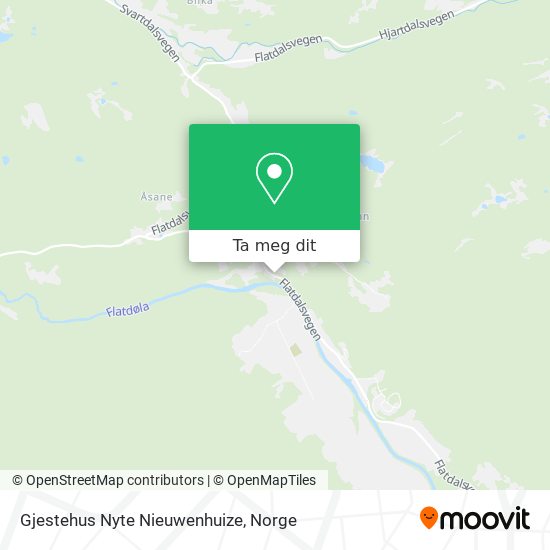 Gjestehus Nyte Nieuwenhuize kart
