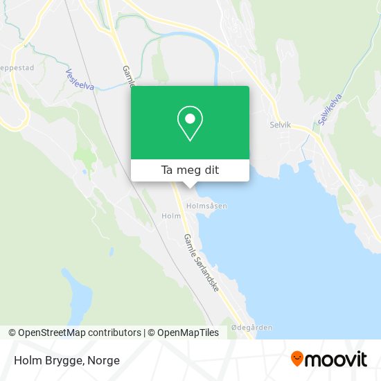 Holm Brygge kart
