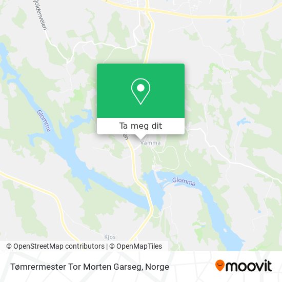 Tømrermester Tor Morten Garseg kart