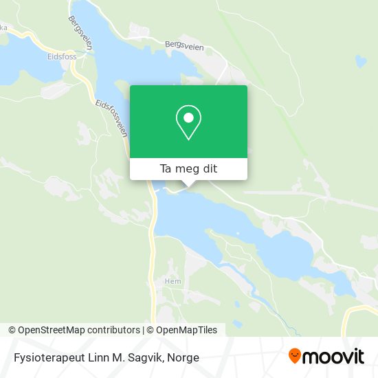 Fysioterapeut Linn M. Sagvik kart