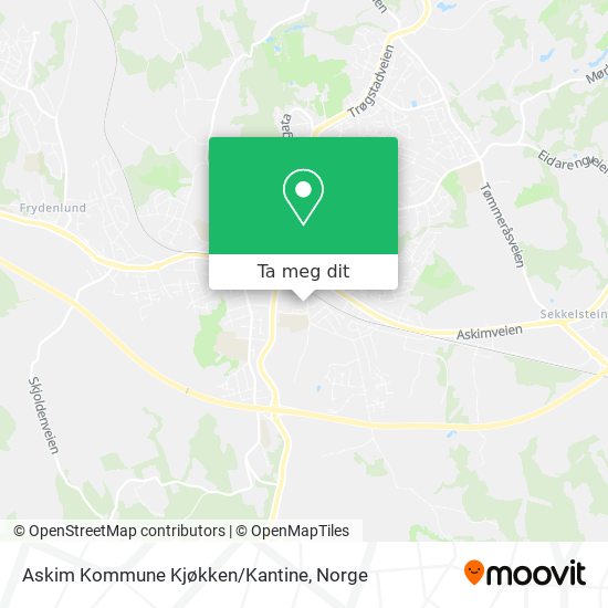 Askim Kommune Kjøkken/Kantine kart