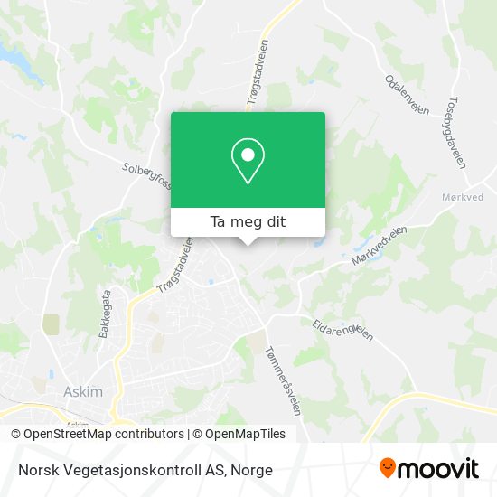 Norsk Vegetasjonskontroll AS kart