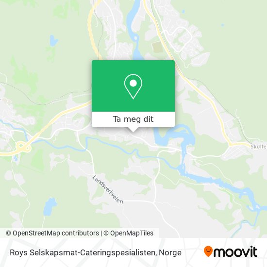 Roys Selskapsmat-Cateringspesialisten kart