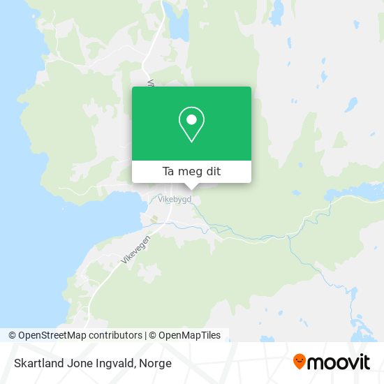 Skartland Jone Ingvald kart