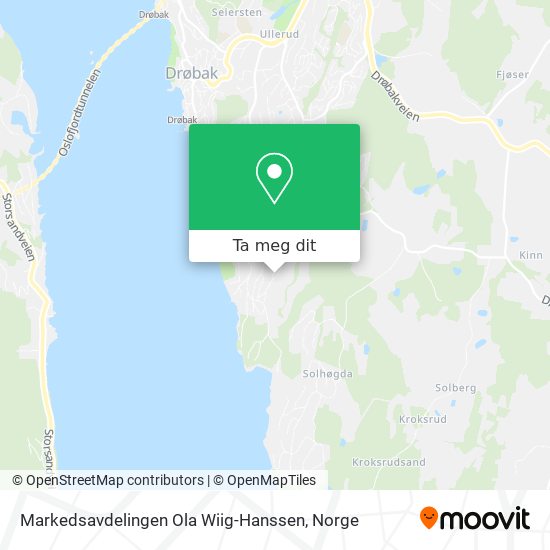 Markedsavdelingen Ola Wiig-Hanssen kart