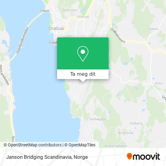 Janson Bridging Scandinavia kart
