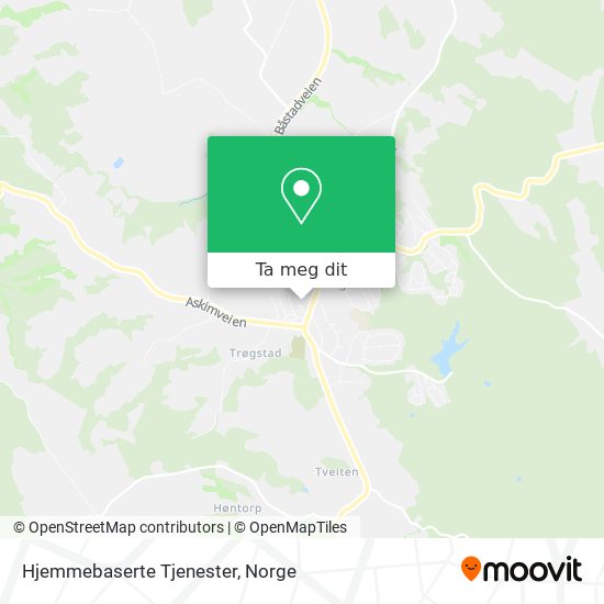 Hjemmebaserte Tjenester kart