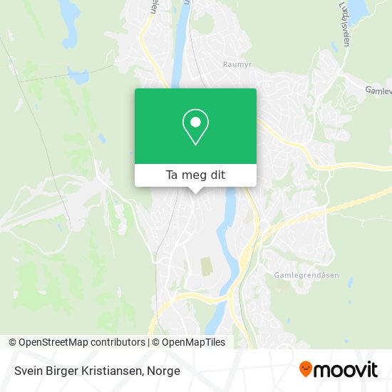 Svein Birger Kristiansen kart