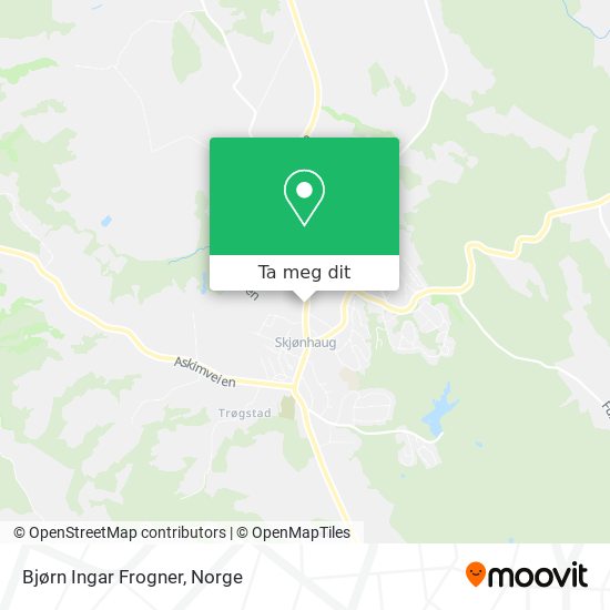 Bjørn Ingar Frogner kart