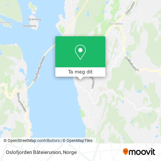 Oslofjorden Båteierunion kart