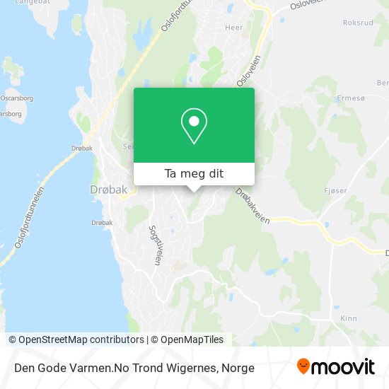 Den Gode Varmen.No Trond Wigernes kart