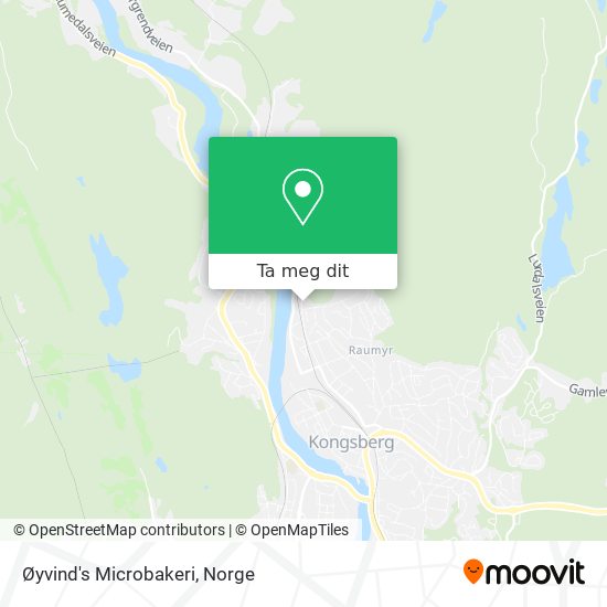 Øyvind's Microbakeri kart